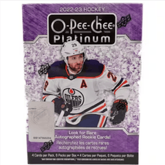 2022-23 Upper Deck O-Pee-Chee Platinum Hockey Blaster Pack